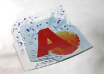 Altec Solartechnik - Glasschale aus Fusingglas