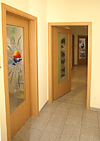Fusingglas für Innentüren