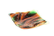 Design Glasschale Märchendom aus Fusingglas