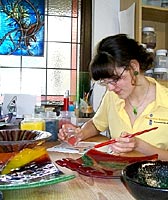 Herstellung von Wohndekoration aus Glas - Glasatelier Schlieker Th�ringen